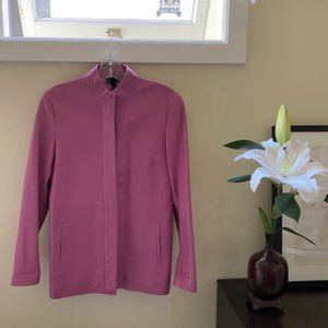 Teski Pink Leather Jacket